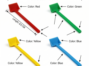 Shovel for cleaning formicariums (rundom color)