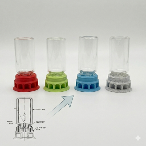 Feeder with cup (16mm test tubes)