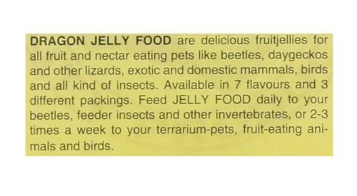 1 Dragon Protein Insect Jelly 16g (Vanille) - Image 3