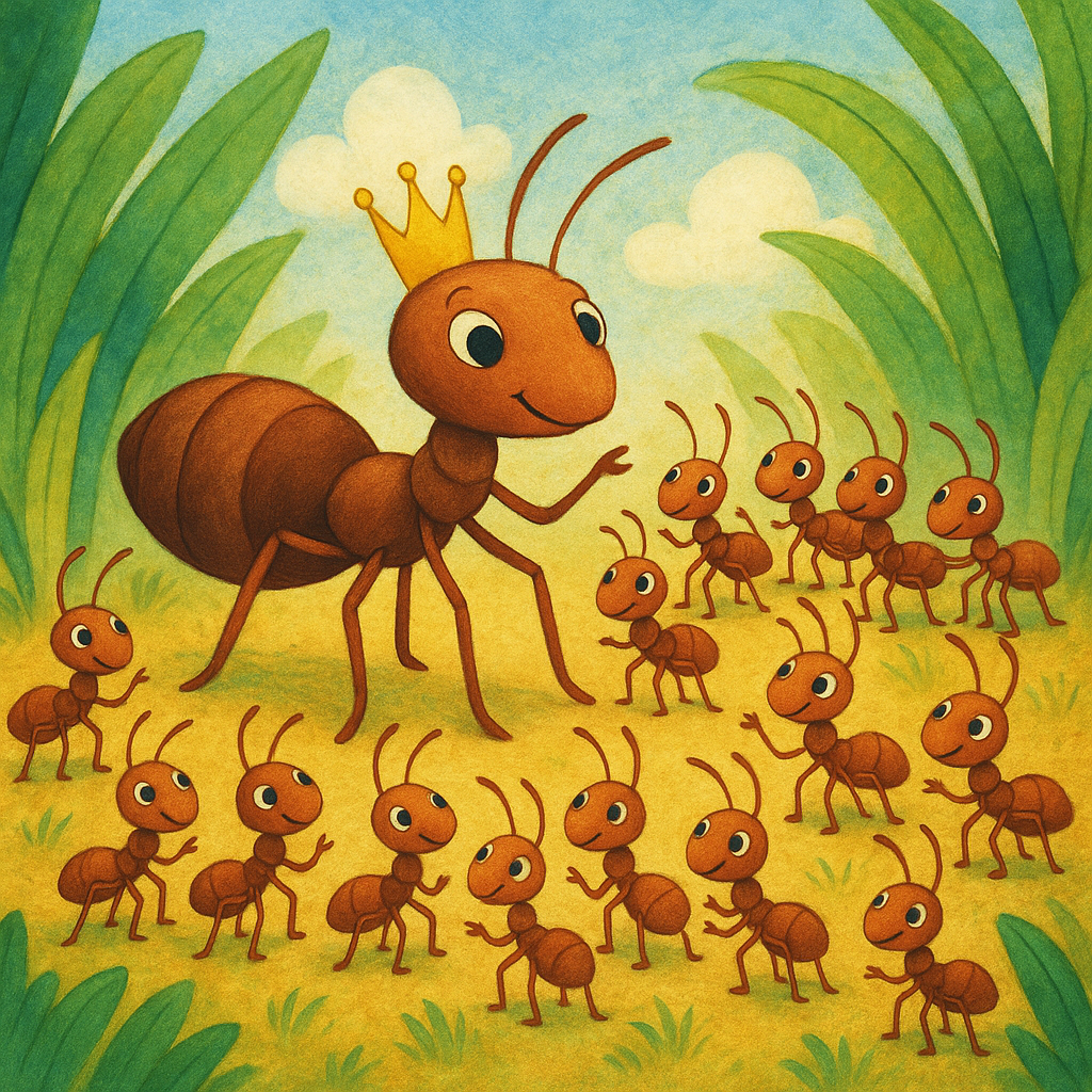 Simple Ant Colony (1 queen, 20+ workers)