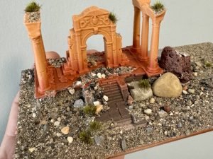 3XL | Ruined temple decoration suitable for 3XL