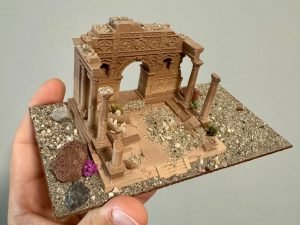 3XL | Ruined temple decoration suitable for 3XL