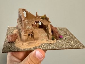 2XL | Ruined house decoration suitable for 2XL