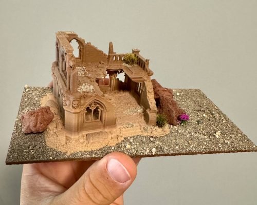 Ruined house decoration suitable for 2XL