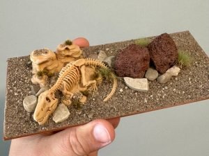 3XV/3XV Gypsum | Dino Decoration