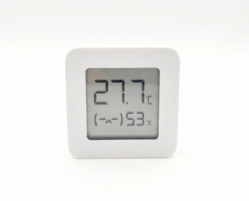 Thermometer and Hygrometer (2-in-1) White (rectangle)